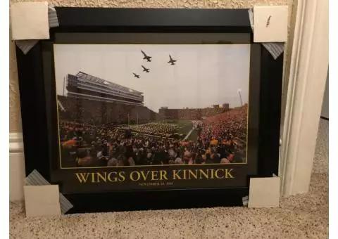 Iowa Flyover Kinnick photo print